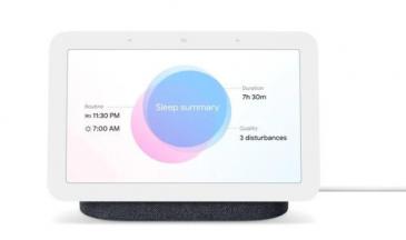 新的Google Nest Hub使用Soli雷达技术来帮助您获得更好的睡眠