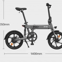 小米的最新HIMOZ16可折叠电动自行车在图片中
