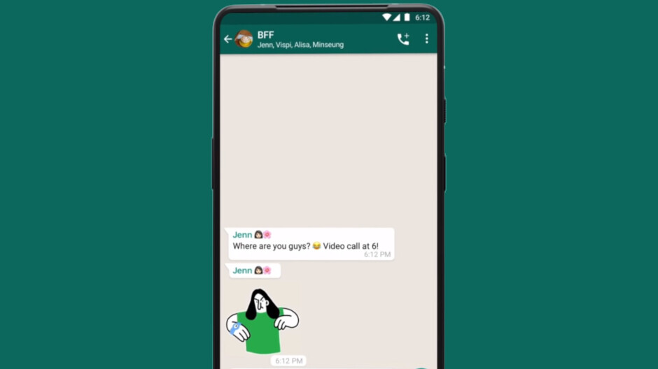 WhatsApp在Android和iOS上推出动画贴纸