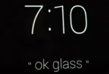 想看看GoogleGlass菜单的外观吗?