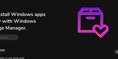 微软推出Windows包管理器