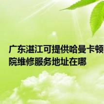 广东湛江可提供哈曼卡顿家庭影院维修服务地址在哪
