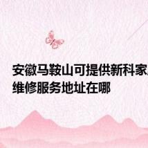 安徽马鞍山可提供新科家庭影院维修服务地址在哪