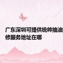 广东深圳可提供统帅抽油烟机维修服务地址在哪
