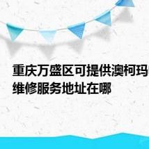 重庆万盛区可提供澳柯玛电暖器维修服务地址在哪