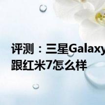 评测：三星Galaxy S9+跟红米7怎么样