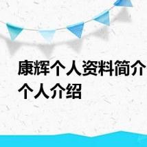 康辉个人资料简介 康辉个人介绍
