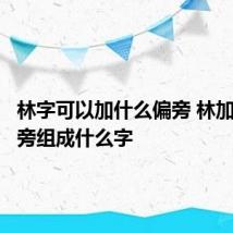 林字可以加什么偏旁 林加什么偏旁组成什么字