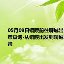 05月09日铜陵前往聊城出行防疫政策查询-从铜陵出发到聊城的防疫政策