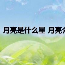 月亮是什么星 月亮介绍