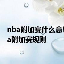 nba附加赛什么意思 nba附加赛规则
