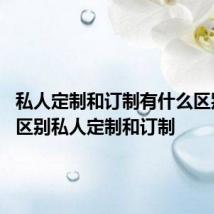私人定制和订制有什么区别 如何区别私人定制和订制