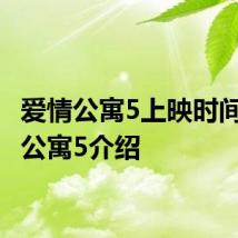 爱情公寓5上映时间 爱情公寓5介绍