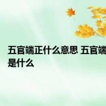 五官端正什么意思 五官端正指的是什么