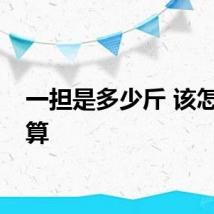 一担是多少斤 该怎么计算