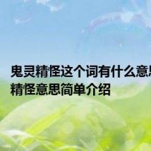 鬼灵精怪这个词有什么意思 鬼灵精怪意思简单介绍