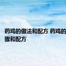 药鸡的做法和配方 药鸡的做法步骤和配方