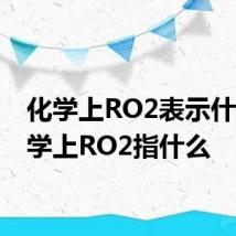 化学上RO2表示什么 化学上RO2指什么
