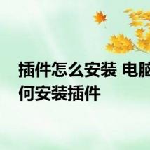 插件怎么安装 电脑上如何安装插件