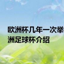 欧洲杯几年一次举办 欧洲足球杯介绍