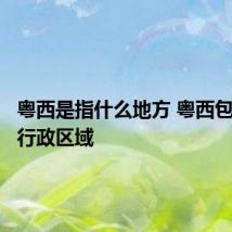 粤西是指什么地方 粤西包括哪些行政区域