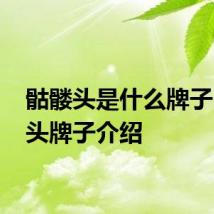 骷髅头是什么牌子 骷髅头牌子介绍
