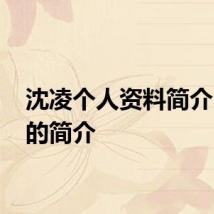 沈凌个人资料简介 沈凌的简介