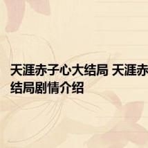 天涯赤子心大结局 天涯赤子心大结局剧情介绍