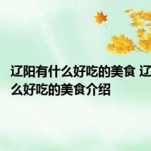 辽阳有什么好吃的美食 辽阳有什么好吃的美食介绍