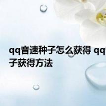 qq音速种子怎么获得 qq音速种子获得方法