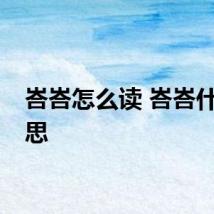 峇峇怎么读 峇峇什么意思