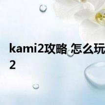 kami2攻略 怎么玩kami2