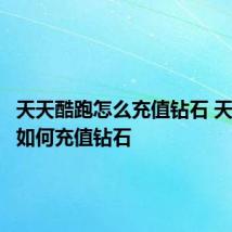 天天酷跑怎么充值钻石 天天酷跑如何充值钻石