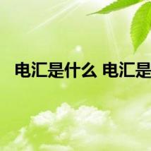 电汇是什么 电汇是啥