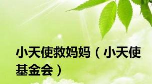 小天使救妈妈（小天使基金会）