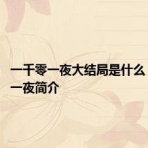 一千零一夜大结局是什么 一千零一夜简介