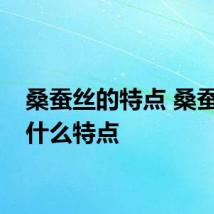 桑蚕丝的特点 桑蚕丝有什么特点