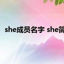 she成员名字 she简介