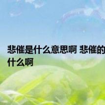 悲催是什么意思啊 悲催的意思是什么啊