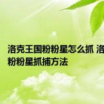 洛克王国粉粉星怎么抓 洛克王国粉粉星抓捕方法