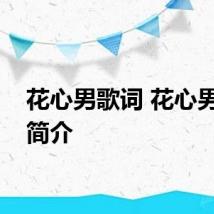 花心男歌词 花心男歌曲简介