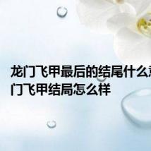 龙门飞甲最后的结尾什么意思 龙门飞甲结局怎么样