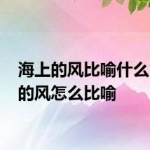 海上的风比喻什么 海上的风怎么比喻