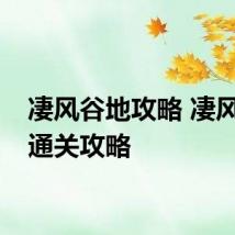 凄风谷地攻略 凄风谷地通关攻略