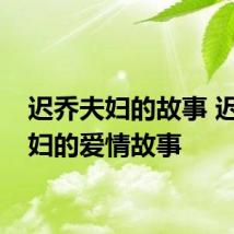 迟乔夫妇的故事 迟乔夫妇的爱情故事
