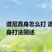 谱尼真身怎么打 谱尼真身打法简述