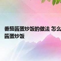 番茄酱蛋炒饭的做法 怎么做番茄酱蛋炒饭