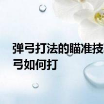 弹弓打法的瞄准技巧 弹弓如何打