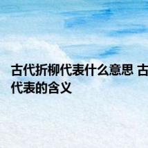 古代折柳代表什么意思 古代折柳代表的含义