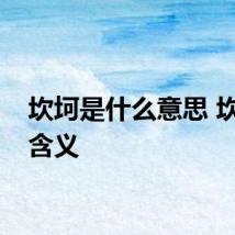 坎坷是什么意思 坎坷的含义